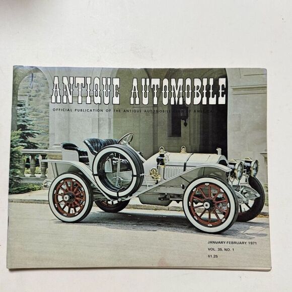 Antique Automobile 1971 Magazine January-February Volume 35 Issue 1 - Picture 1 of 4
